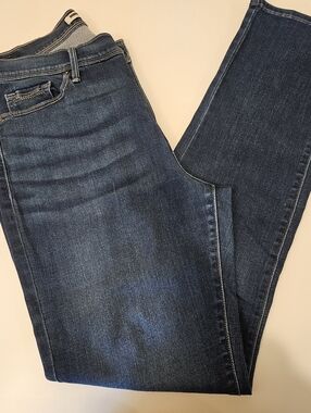 Levis Perfectly Slimming 512 Classic Blue Skinny Leg Jeans - Size 12